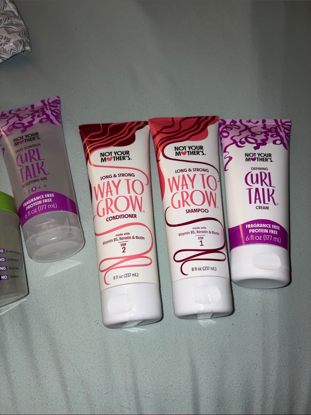 Way To Grow Shampoo & Conditioner Set - Pink/Red